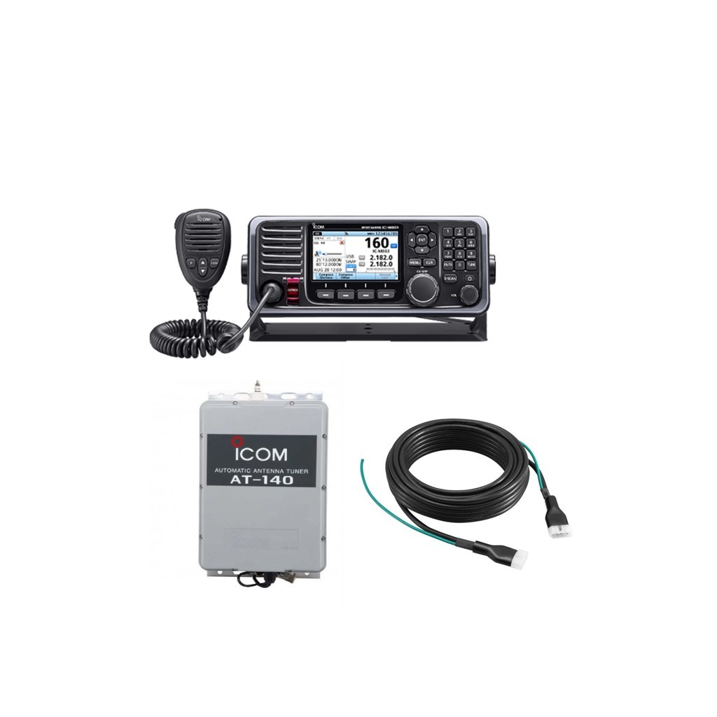 Jual Bundling Radio HF Icom IC-M803 AT-140 OPC-1465 Ori Baru Garansi ...