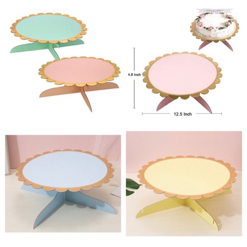 Jual (QC) STANDING CAKE 1 TIER / TEMPAT DISPLAY CAKE ULANG TAHUN ...