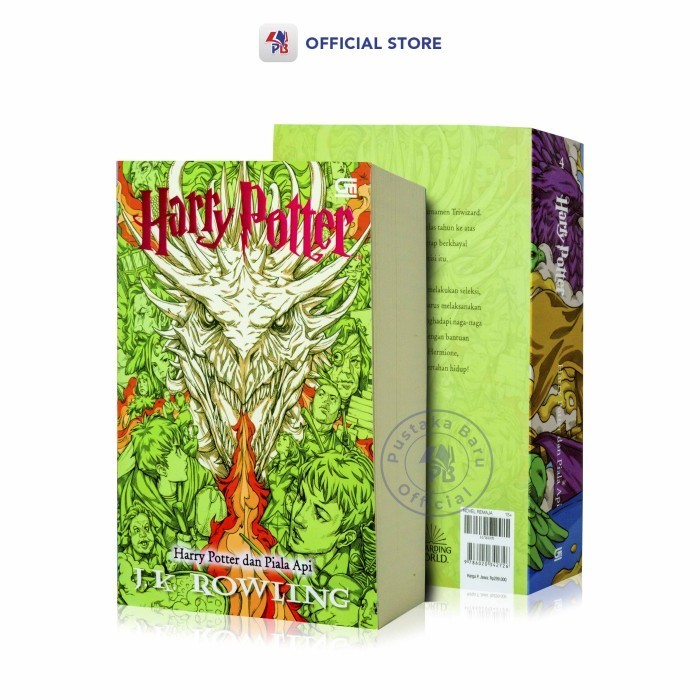 Jual Buku Novel Harry Potter #4 : Harry Potter & Piala Api / J K ...