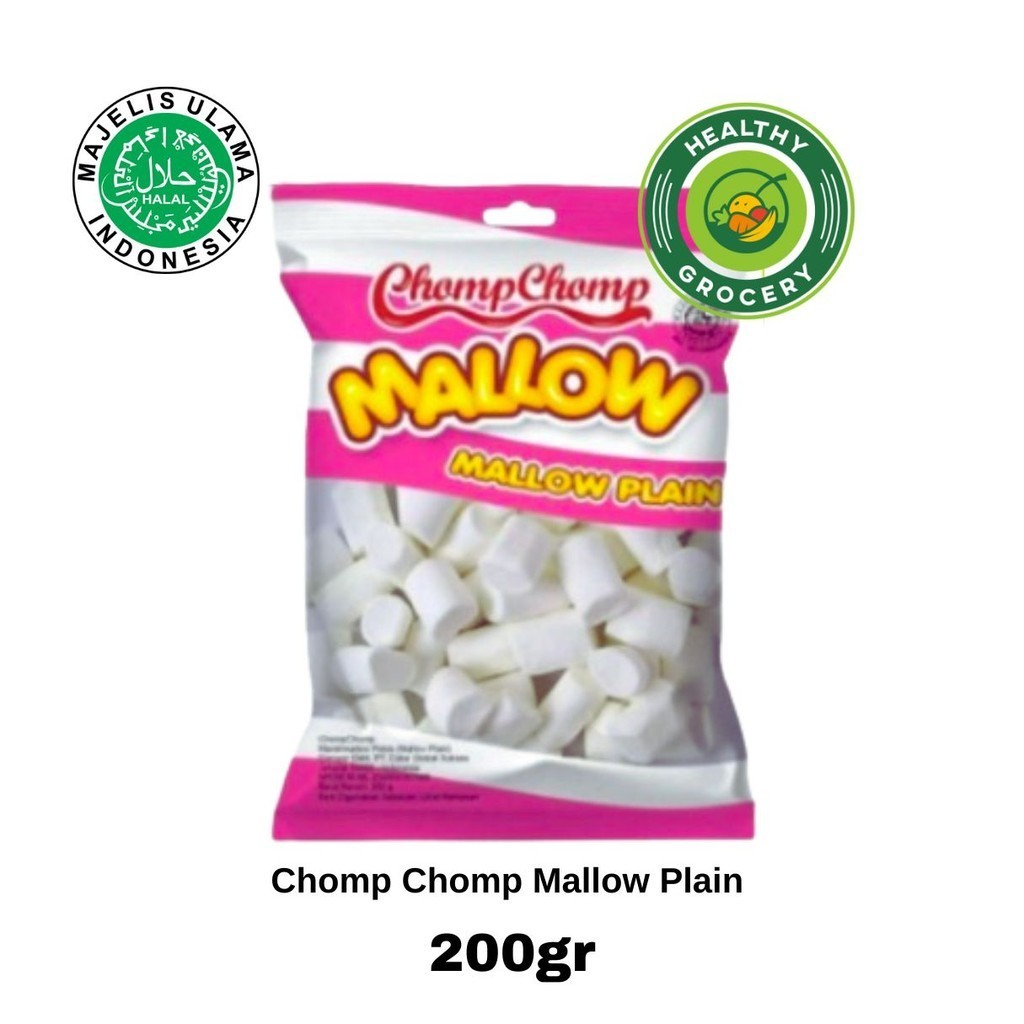 Jual Chomp Chomp Mallow Plain 200gr | Shopee Indonesia
