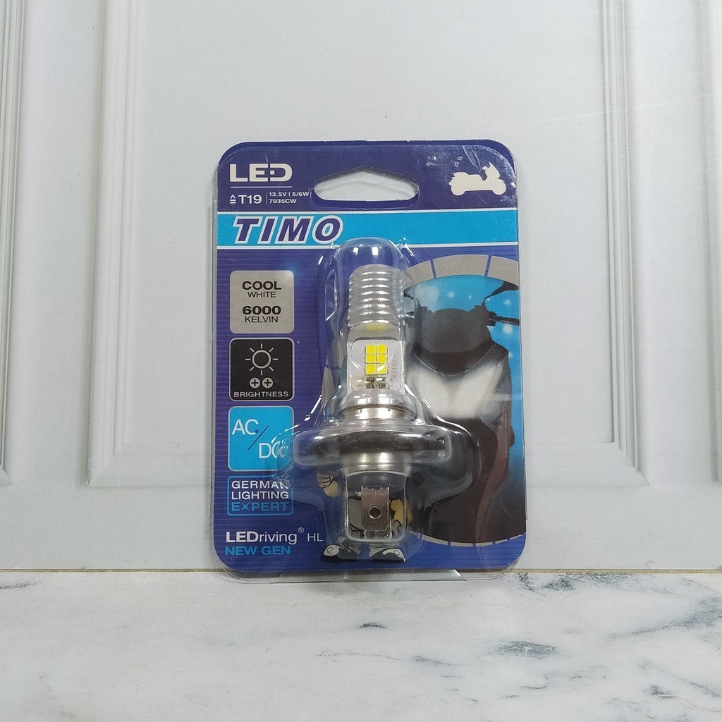 Jual Lampu Bohlam Depan LED Motor TIMO H4 Kaki 3 Vixion Byson R15 MX ...