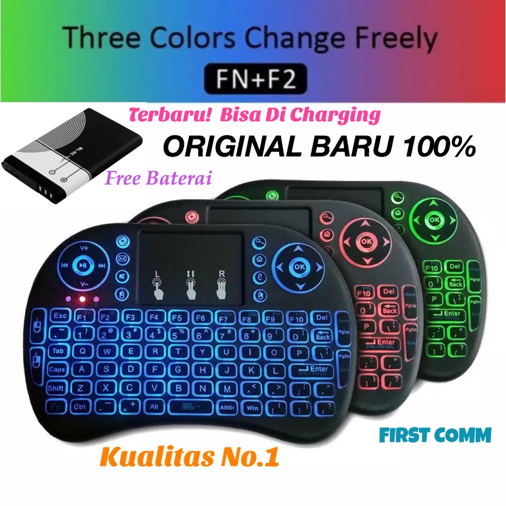 Smart keyboard i8 wireless 2.4G I8 mini keyboard