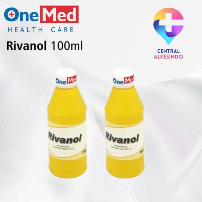 Jual Onemed Rivanol 100ml Cairan Antiseptik Luka Central Alkesindo ...