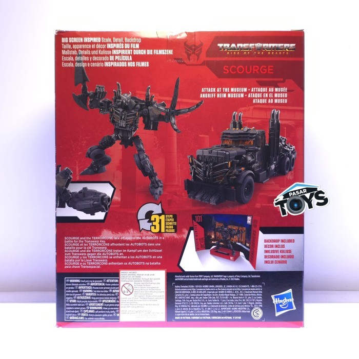 Jual Transformers Scourge Studio Series Leader Class 101 SS101 Action ...