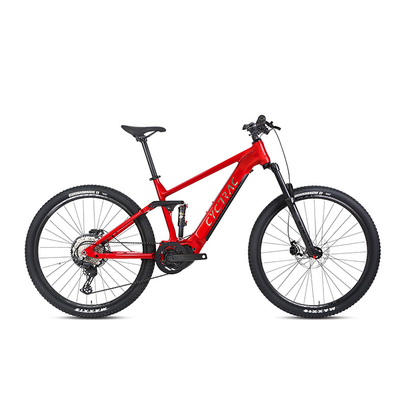 Jual EM6 Ebike Electric Mountain Bike, Bafang Mid Drive, Full