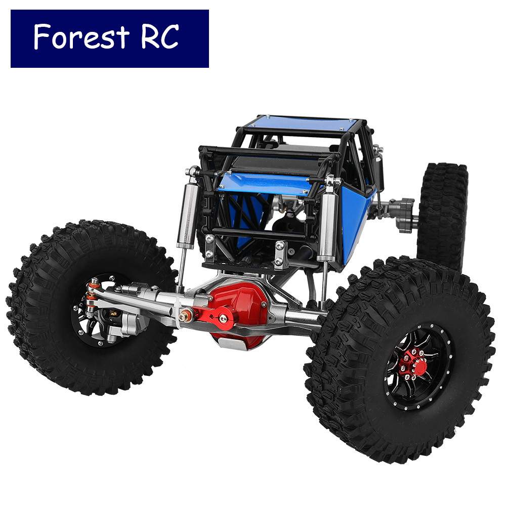 Jual Metal DIY 1/10 RC Simulation Climbing Crawler Frame With SCX10 I