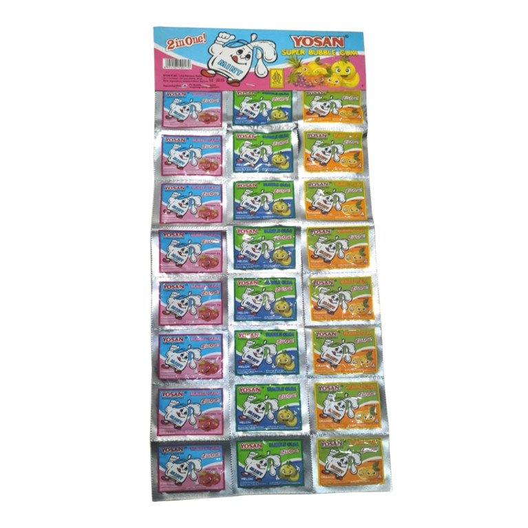 Jual WP - Permen Yosan / Permen Karet Legend ( Isi 24 Pcs ) | Shopee ...