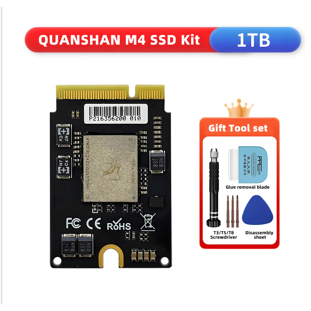 Jual NEW M4 Mac Mini SSD 2TB 1TB Internal Solid State Hard Disk M4 SSD ...