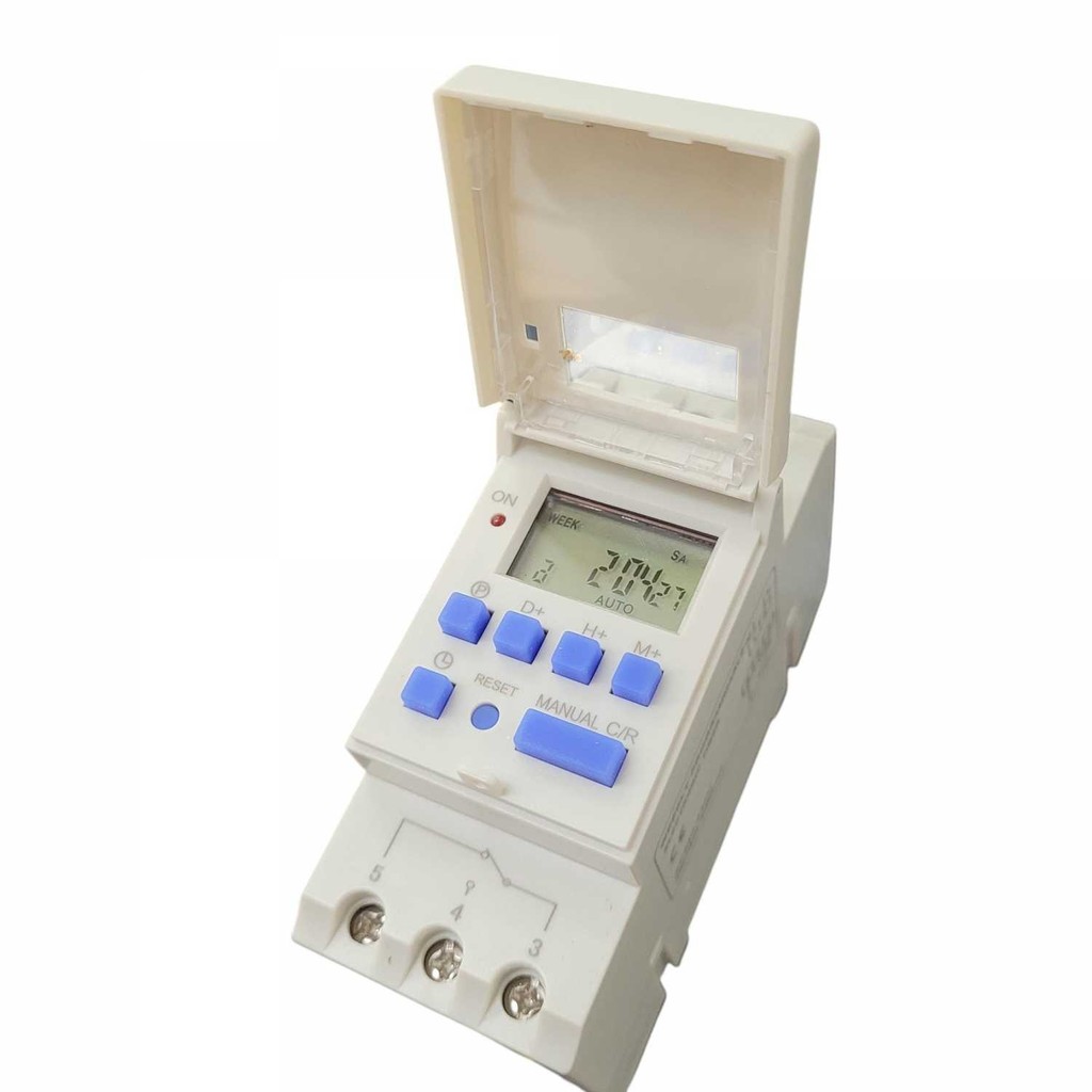 Jual Taffware Programmable Digital Timer Switch 28 Program 220V/25A(16A ...