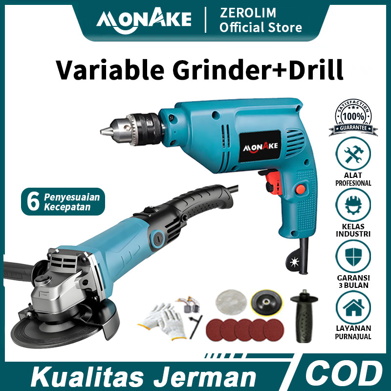 Jual MONAKE JERMAN Mesin Bor/Mesin Gerinda Kecepatan variabel Angle ...