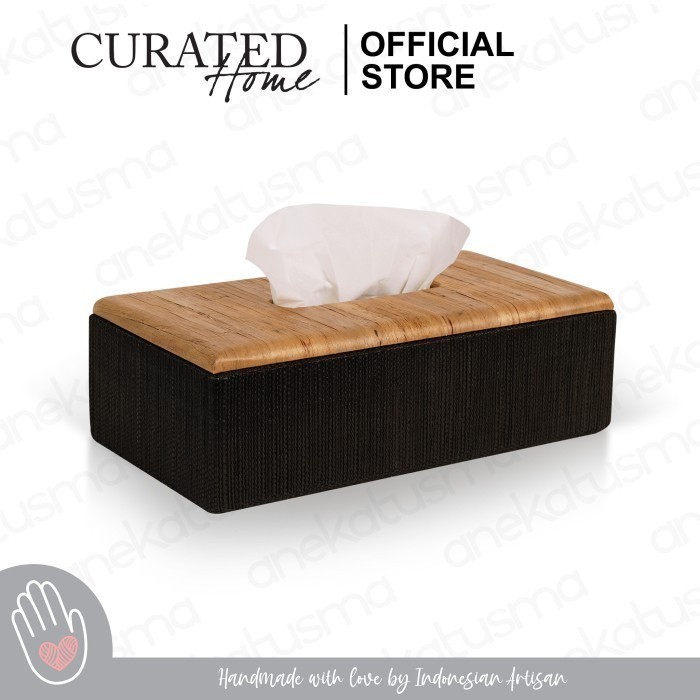 Jual Curated Home - Decorative Tissue Box - Rectangular Woven | Shopee ...