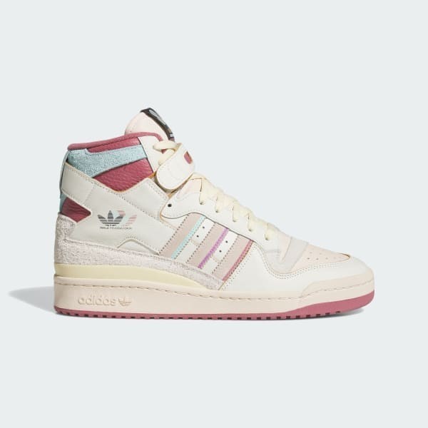 Jual Adidas Forum 84 High Ivory Halo Ivory Preloved Crimson IF9674