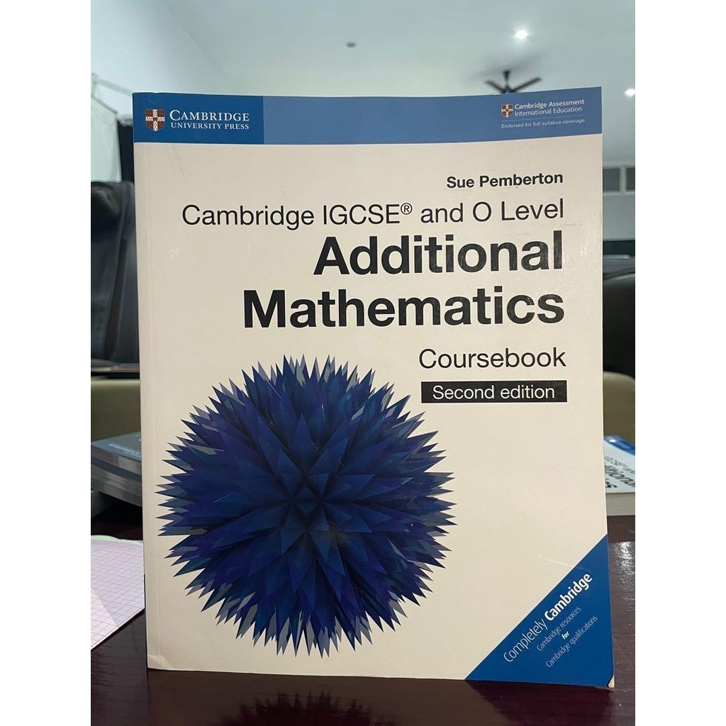 Jual Buku Cambridge IGCSE and O Level Additional Mathematics Coursebook ...