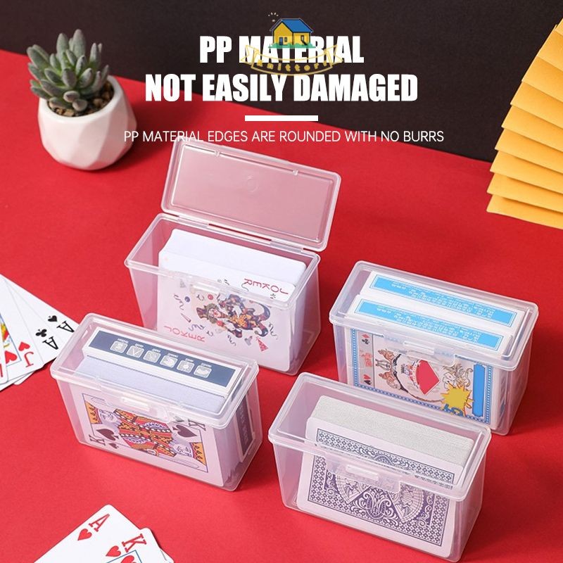 Jual Kotak Plastik Permainan Mainan Kartu / Playing Cards Plastic Case ...