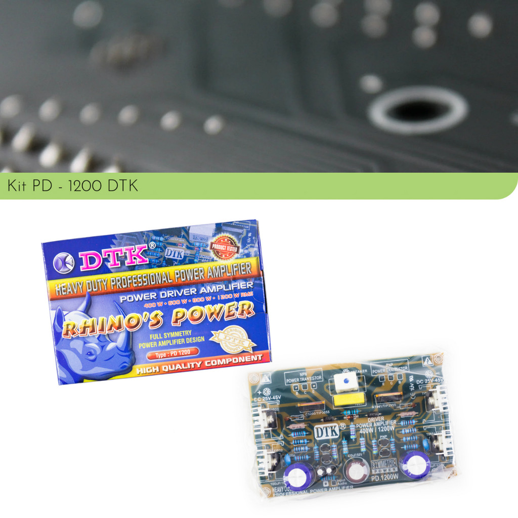 Jual Kit Rakitan Driver Mono 3 Tingkat Rhino's PD-1200 by DTK | Shopee