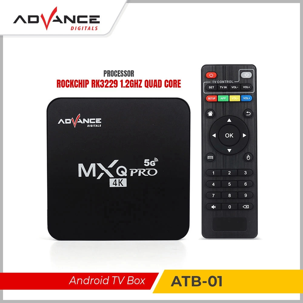 Jual TV BOX Android ADVANCE ATB-01 Mxq Pro 4K Support Wifi 2+16GB ...