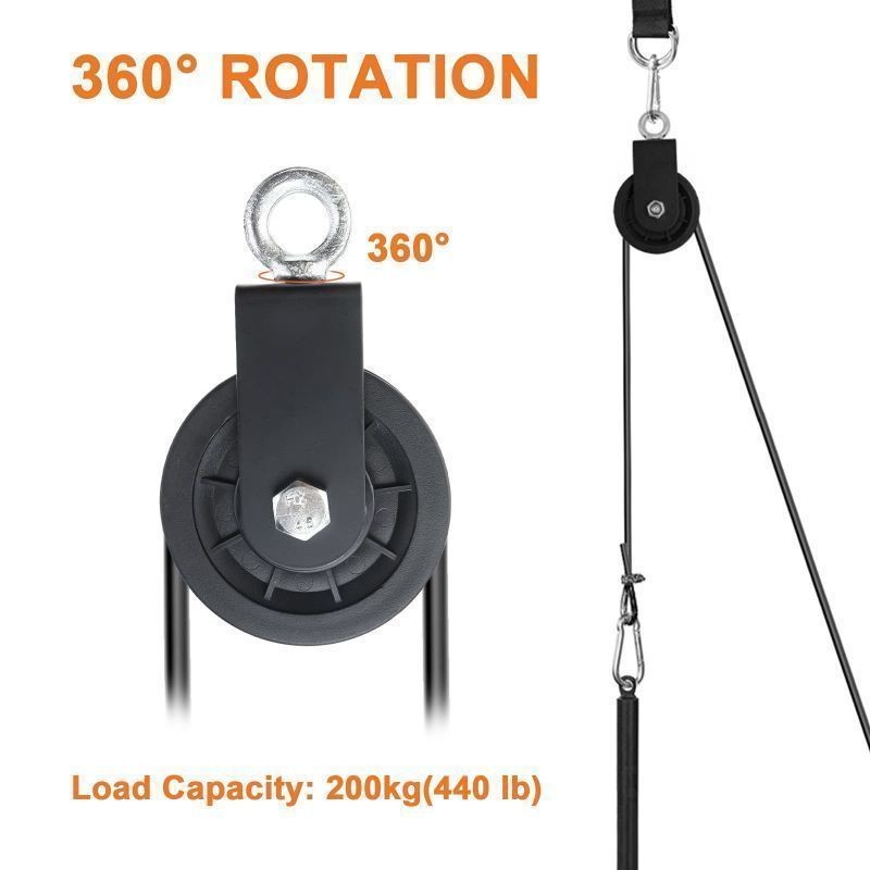 Jual Katrol Cable Gym Cable Roda Katrol Pull Down Roda Katrol Kabel Gym ...