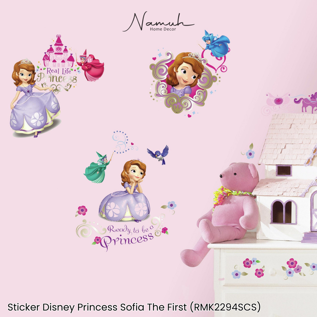 Jual Sticker Disney Princess Sofia The First RMK2294SCS | Shopee Indonesia