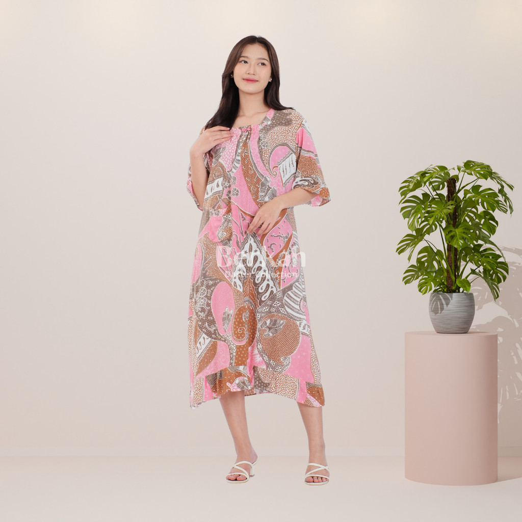 Daster Batik Rayon Karet Surya Teja Dss- 3