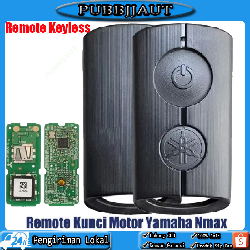Jual Remote Kunci Motor Yamaha Nmax New Keyless Xmax Aerox Lexy Freego ...