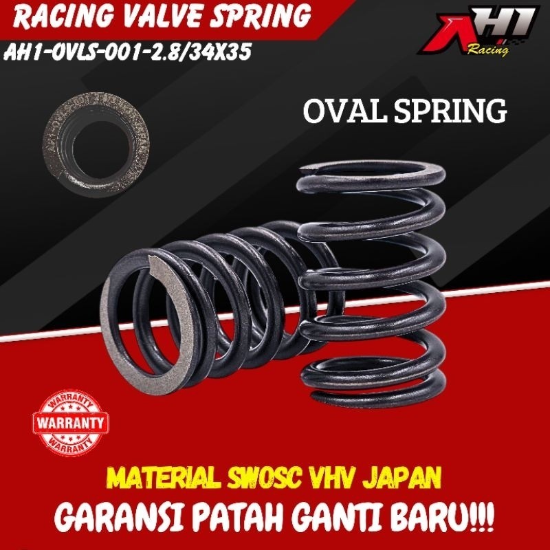 Jual Per Klep Oval AH1 Racing Mio Supra Revo Blade Shogun Smash Nuovo ...