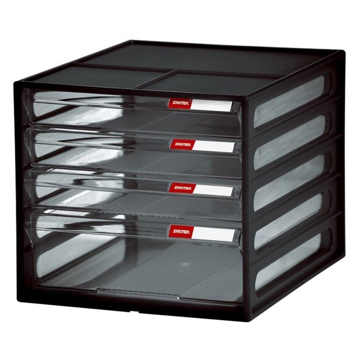 Jual Rak DD-113/1213 Shuter Desk File Organizer (Black) | Shopee Indonesia