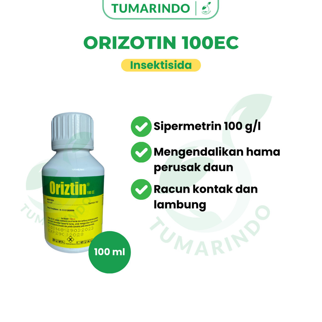Jual Oriztin 100ec 100ml Insektisida Mengendalikan Hama Perusak Daun ...