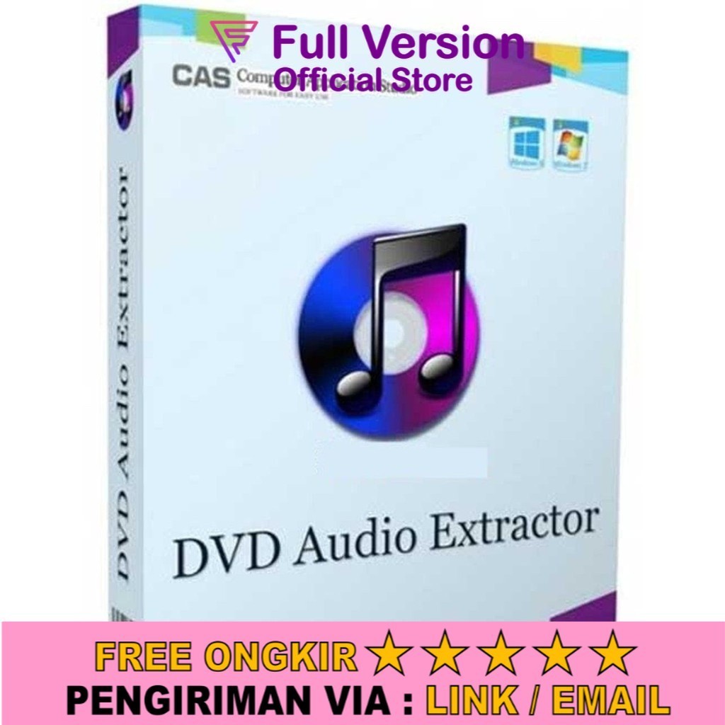 Jual DVD Audio Extractor 8.2 Premium - Aplikasi Extract Audio MP3 dari ...