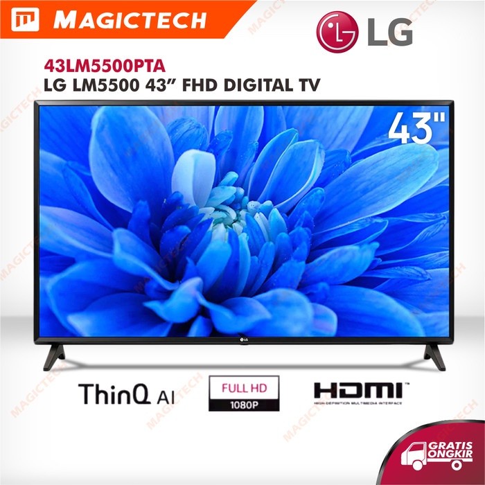 Jual DIGITAL TV LG 43 INCH / 43" 43LM5500PTA LED FHD USB MOVIE 43LM5500 ...