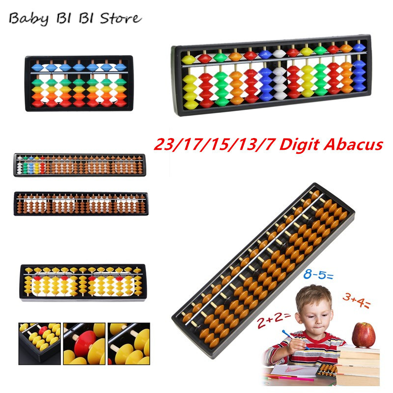 Jual 15 Digit 7-23 Digit Rods Standard Abacus Soroban Chinese Japanese ...