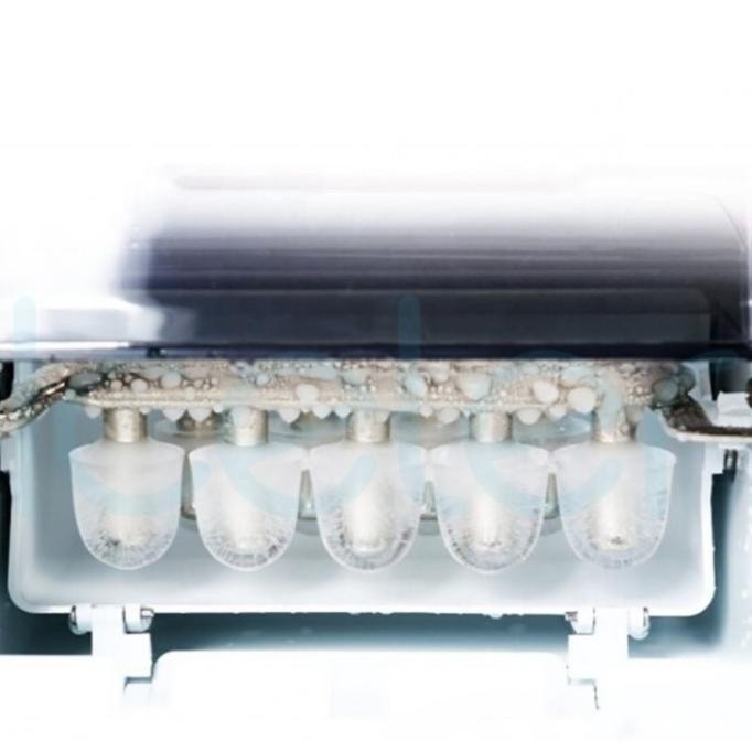 Jual MESIN PEMBUAT BIKIN ES BATU KRISTAL OTOMATIS SEPERTI CAFE CUBE