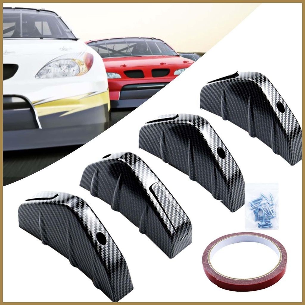 Jual Winglet belakang mobil/pelindung bemper belakang mobil isi 4 pcs ...
