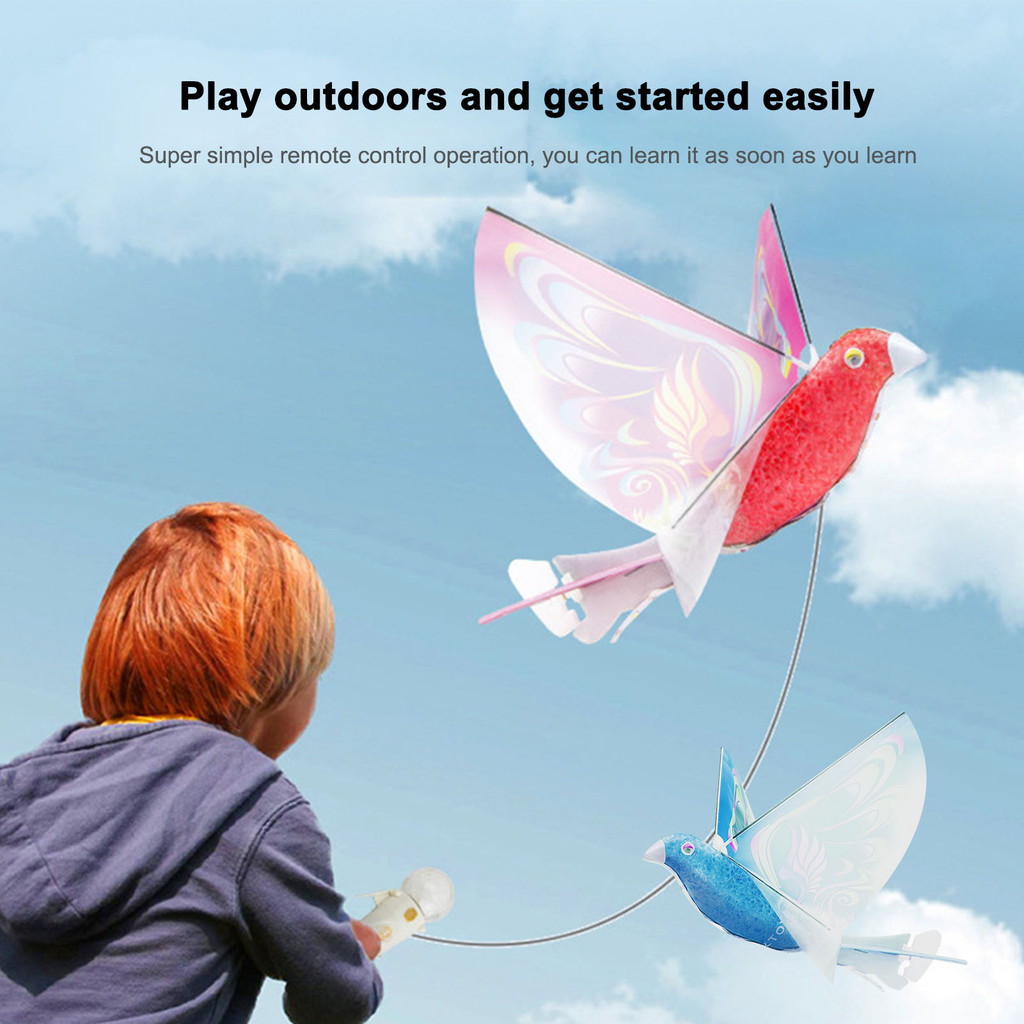 Jual RC Bird Flying Toy Flying RC Bird Drone Toy Birds Bionic Flying ...