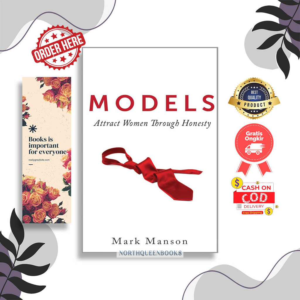 Jual Models: Attract Women Through Honesty by Mark Manson (English ...