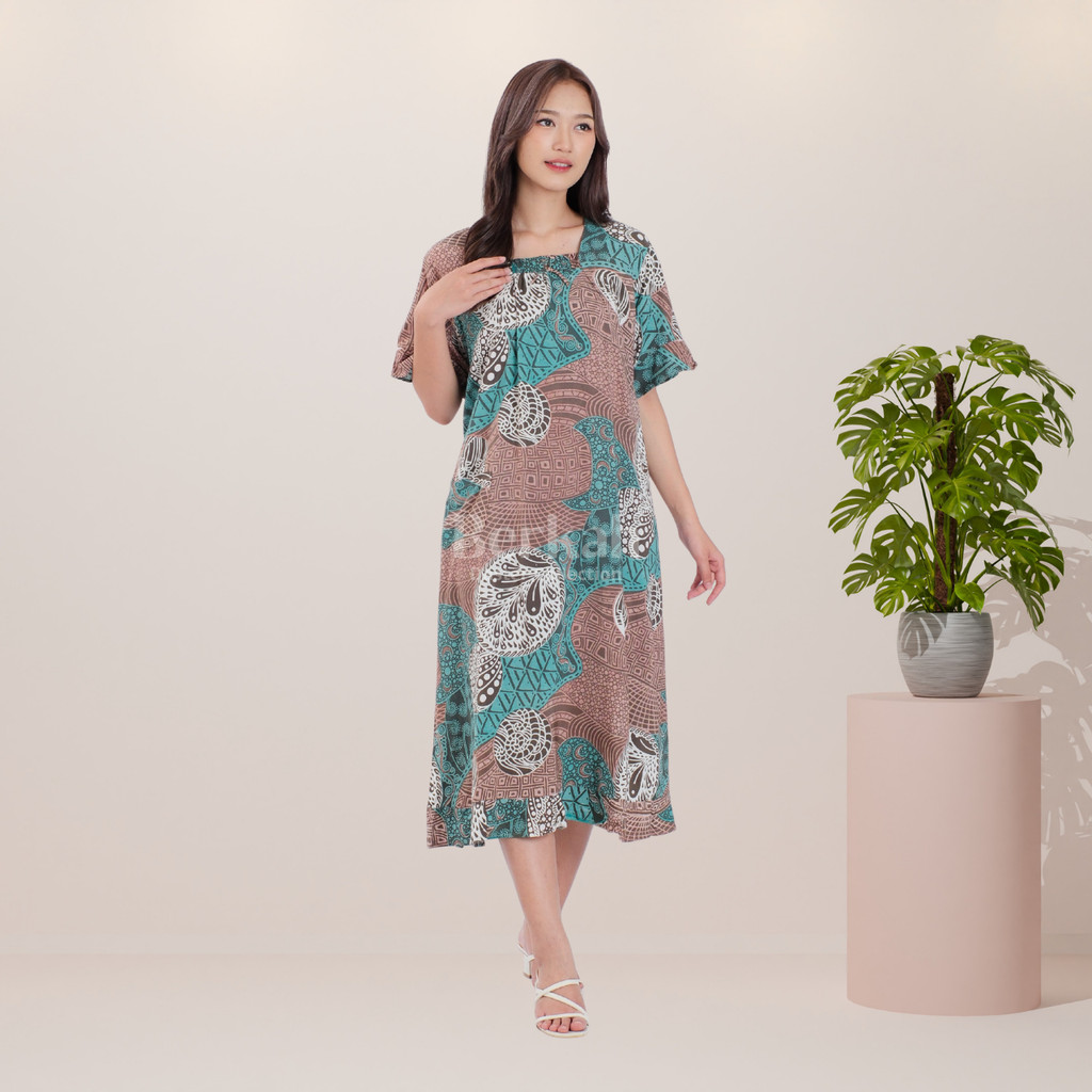 Daster Batik Rayon Karet Surya Teja Dss- 2
