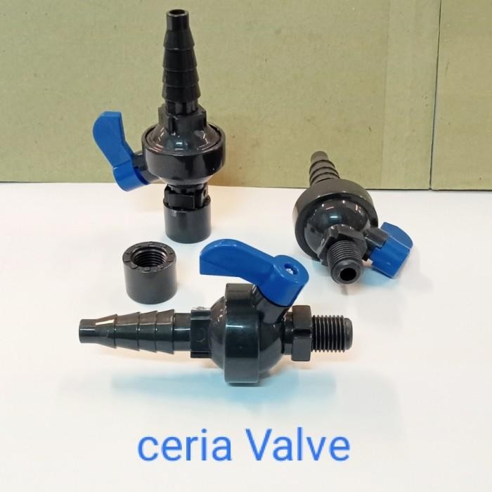 Jual Sampling Valve PVC 1/4'' / Labcock ball Valve PVC 1/4'' | Shopee ...