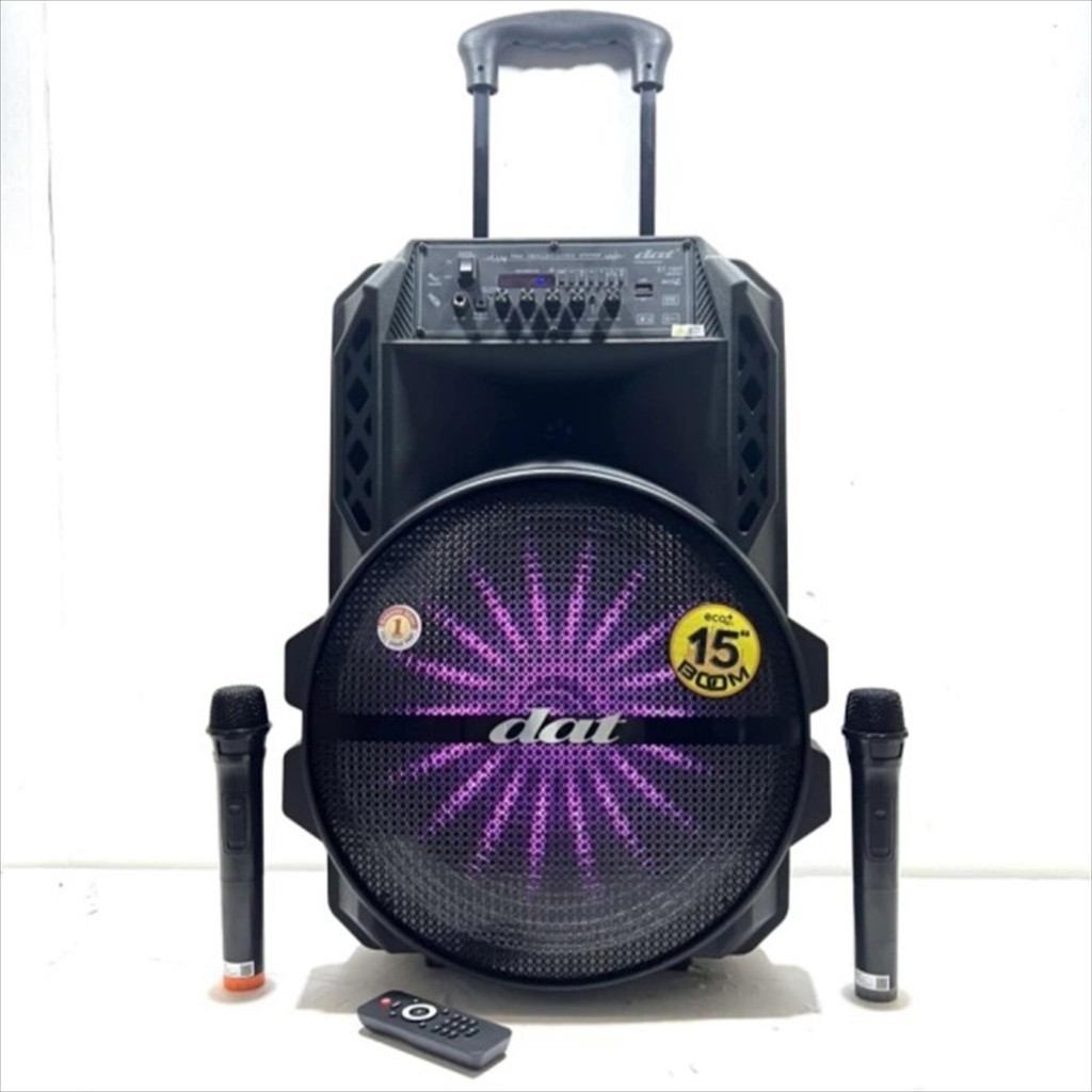 Jual Speaker Portable DAT DT1507 BOOM / DT 1507 Bluetooth Wireless 15 ...