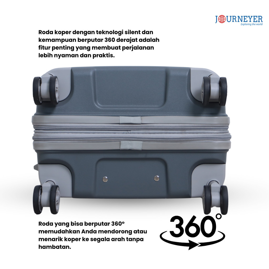 Jual Koper 20 Inch, 24 Inch Terdapat Tempat Laptop Bahan PP TSA Lock ...