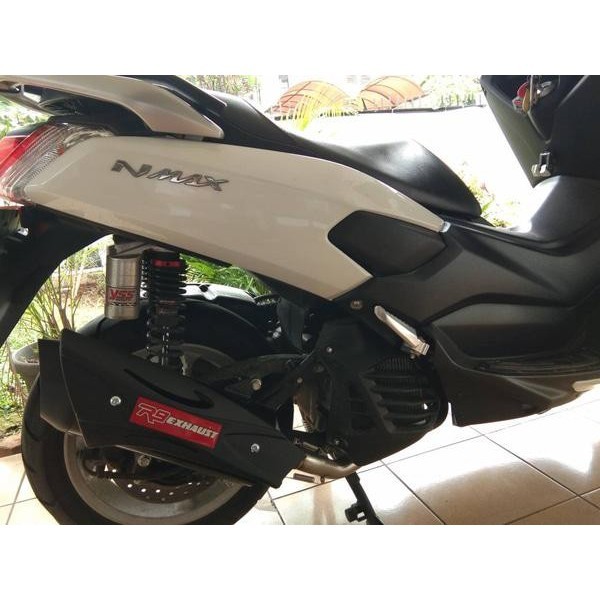 Jual Knalpot R9 Misano Black Series untuk NMAX PCX AEROX Vario Beat ...