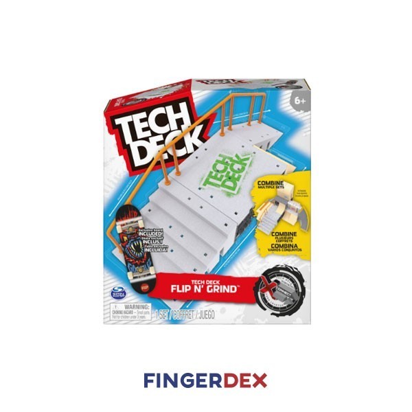 Tech Deck - Starter Set X-Connect Skate Park + 1 finger skate - För att Tech Deck - Starter Set X-Connect Skate Park + 1 finger skate - För att