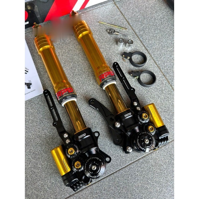 Jual USD Up side Down Shock Depan RPD Axial Gen 2 Aerox 155 old new ...