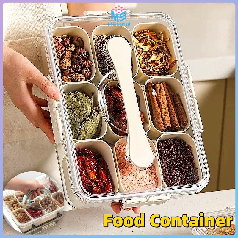 Jual 【COD】 Food Container / Kotak penyimpanan makanan ringan Tempat ...