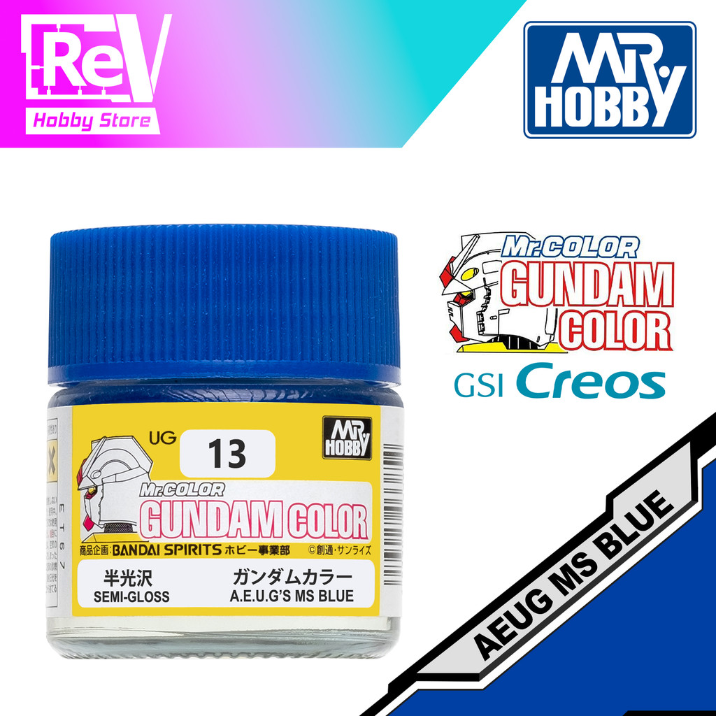 Jual GUNDAM COLOR MS BLUE ZETA AEUG MR COLOR UG13 CAT GUNDAM MODEL KIT ...