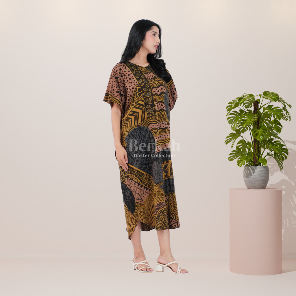 Daster Lowo Batik Rayon Resleting Surya Teja 3