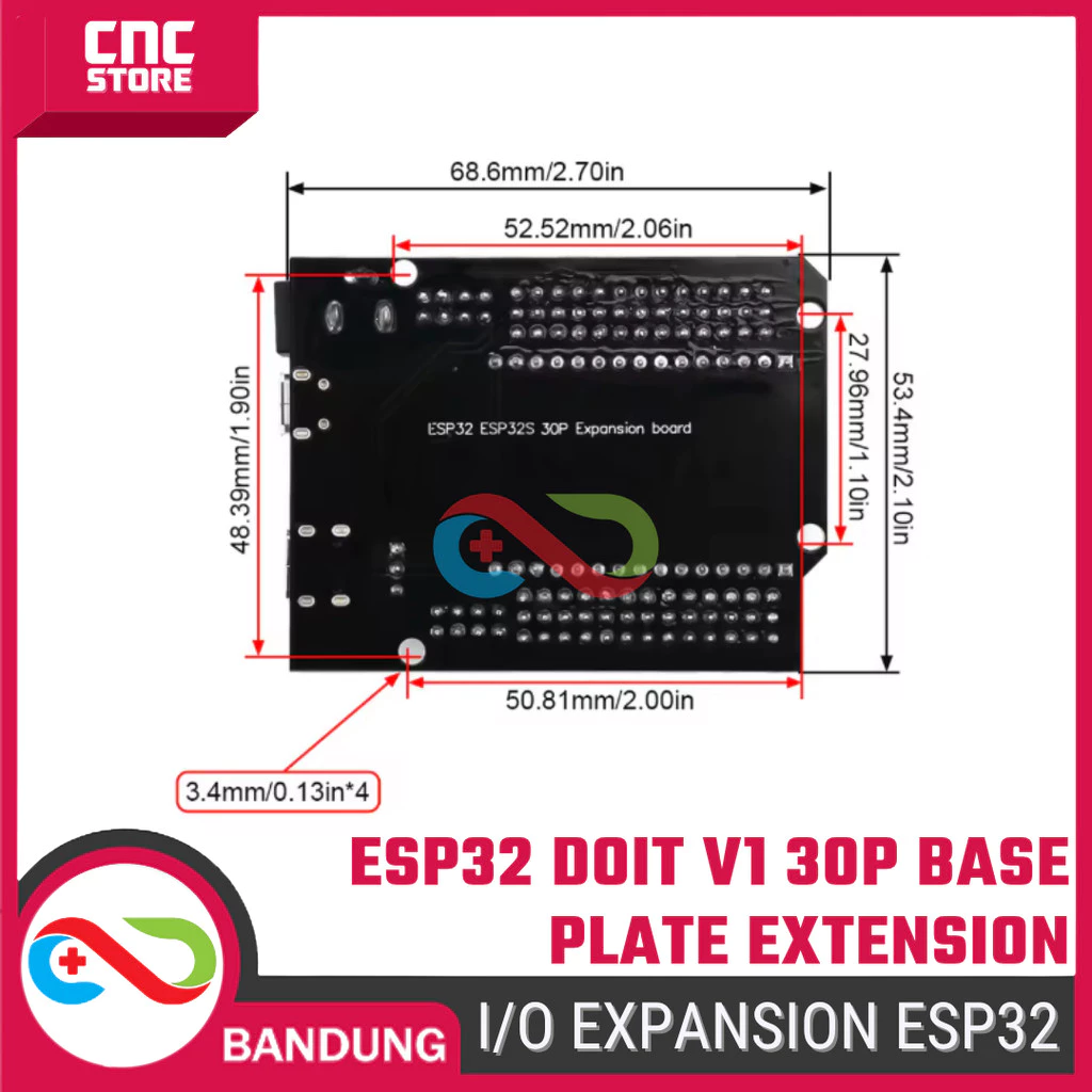 ESP32 I/O Expansion Shield [CNC Store]