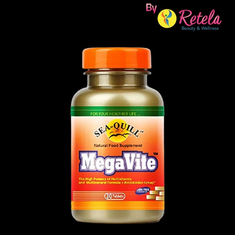 Jual SEA QUILL MEGAVITE 1 BOTOL 30 TABLET | Shopee Indonesia