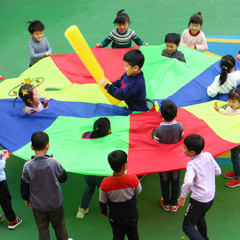 Jual Kids Whack A Mole Game Rainbow Umbrella Kindergarten Outdoor Fun ...