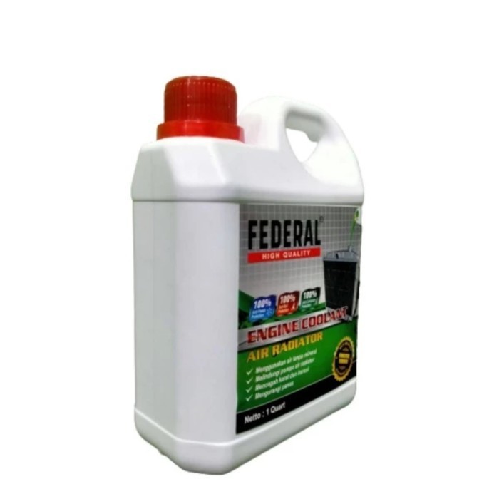 Jual AIR RADIATOR ENGINE COOLANT 1 LITER FEDERAL FED HIGH QUALITY ...