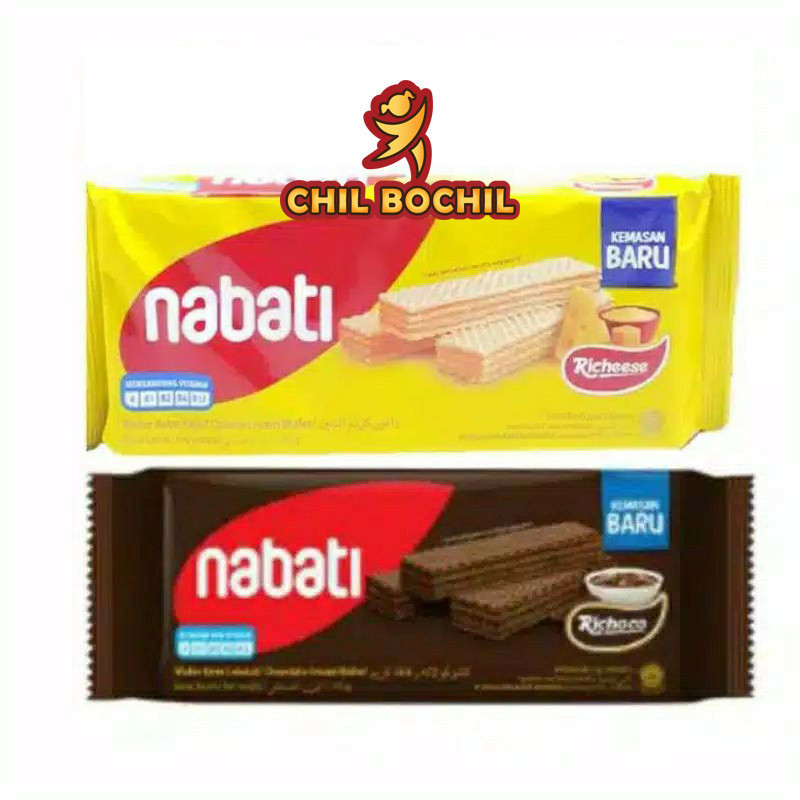 Jual NABATI SNACK WAFER 110GRAM - NABATI RICHEESE / RICHOCO - CHIL ...