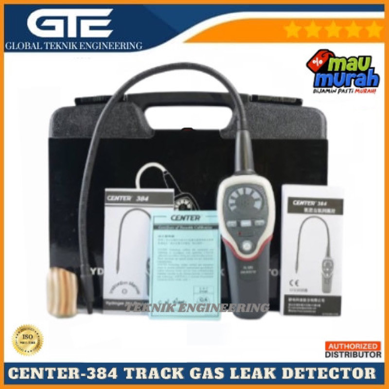 CENTER-384 Rivelatore Perdite Gas Su Binario – 5% H2 + 95% N2 – Strumento Di Misura